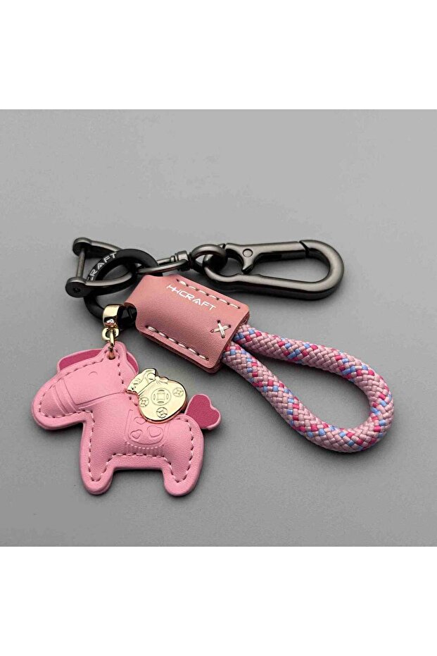 Style 3 1PC Genuine Leather Car Keychain Minimalist Key Holder with Premium Strap Durable Key Ring f