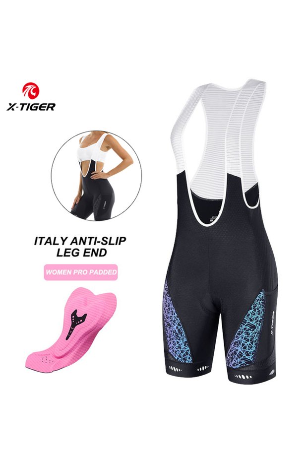 S XW-DBK-34501 X-TIGER Cycling Shorts Women's Bicycle Shorts Competitive Sponge Padded 7h MTB Bike S