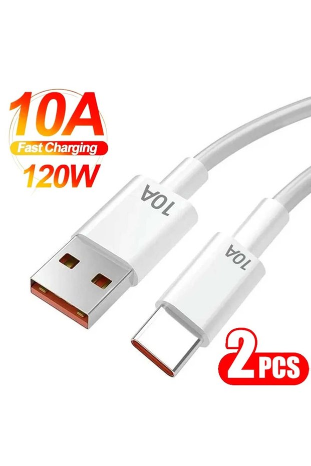 2m 2pcs 10A cable NNBILI 1/2Pcs 10A USB Type C USB Cable Super Fast Charing Line for Honor Oppo Huaw