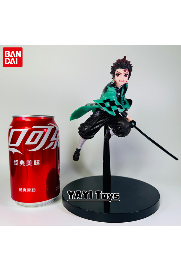 Bandai A Hot Anime Demon Slayer Figure Tanjirou Agatsuma Zenitsu Kyoujurou Anime Model Action Figure