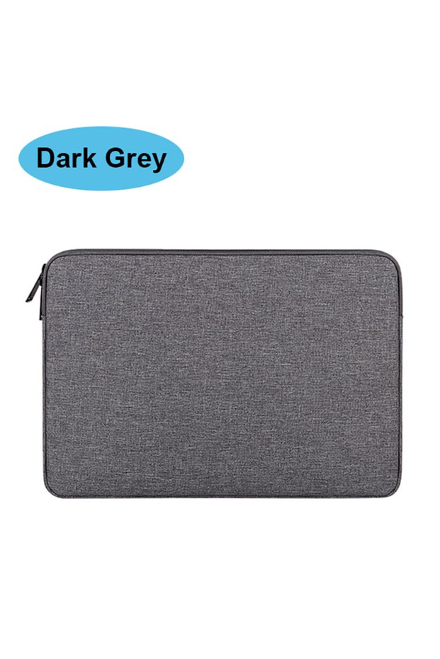 For 13 inch Dark Grey Portable Laptop Sleeve Bag Case Soft Cover 11 12 13 14 15 15.6 Inch for Macboo