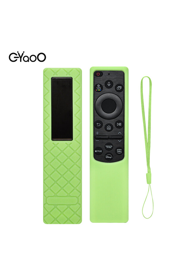 Green BN59-01385 silicone cover for Smart TV Solar cell remote Control Suit For solar Remote BN...