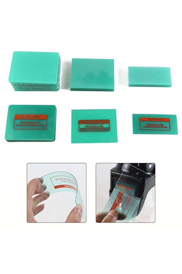 115x95MM 5PCS Argon Welding PC Protective Film Welding Helmet Anti-spatter Lens Replacement Welding