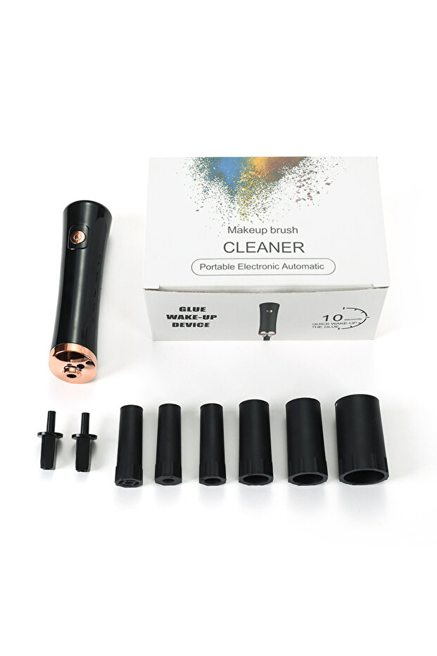 No battery black Eyelash Glue Shaker Electric Wake-up Device for Eyelash Extension Glue Nail Polish