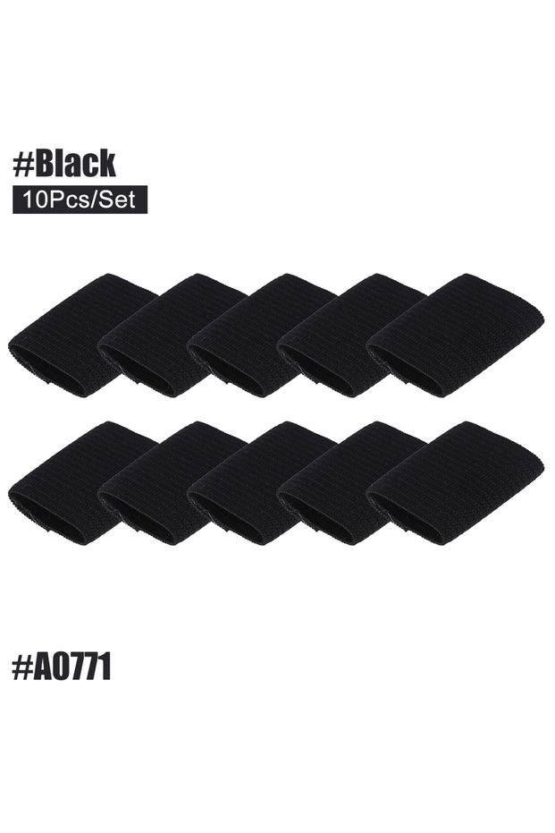 Type1-Black JUUMMP 10Pcs/Set Finger Protection Arthritis Support Finger Guard Outdoor Sports Basketb