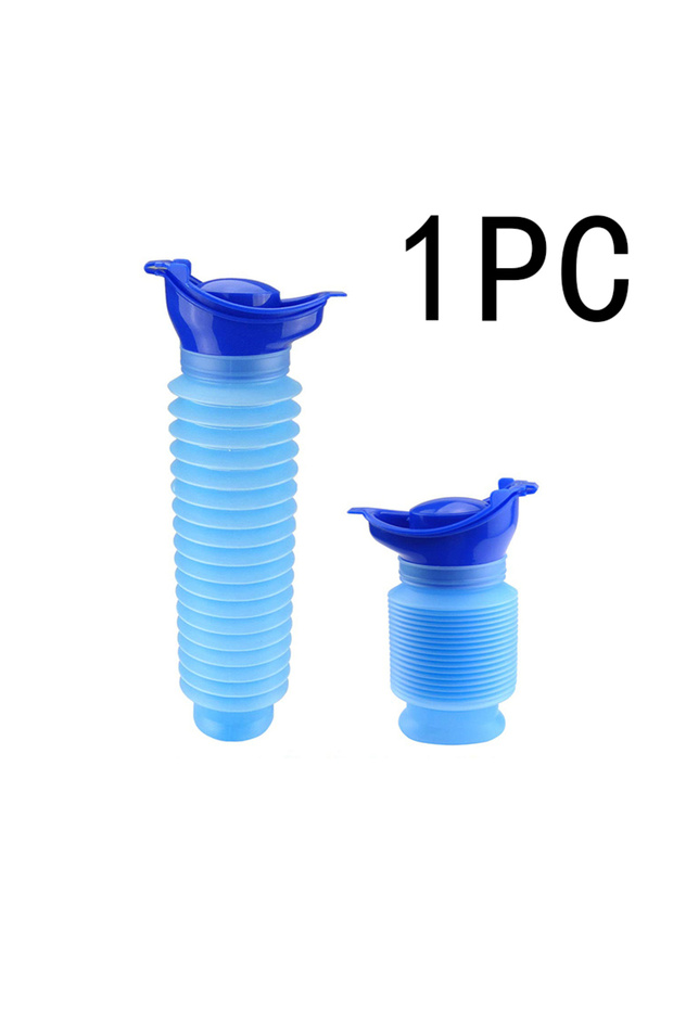 blue 750ml Portable Adult Urinal Outdoor Camping High Quality Travel Urine Car Urination Pee Soft To