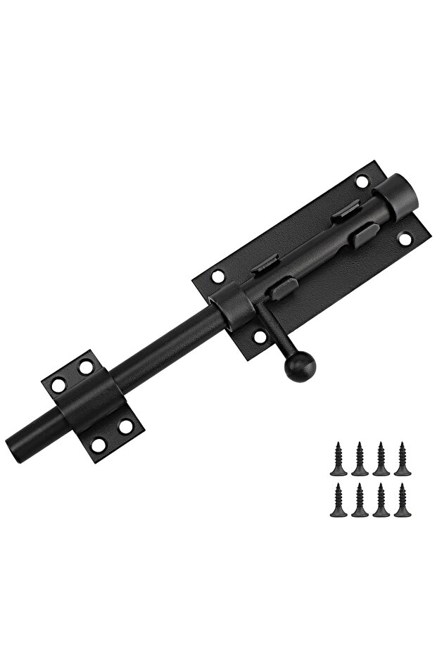 Door Latch Sliding Bolts Latch Hasp Gate Safety Lock Heavy Duty Garden Gate Shed Sliding Tower Bo...