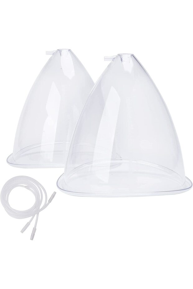 180ml 2pcs180/150ml Breast Enlargement Cupping Hip Lifting Buttock Vacuum Pump Suction Replacement E