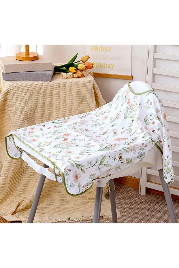 SMT2124-CC43 Elinfant Long Sleeve Baby Bibs Waterproof Feeding Eating Bibs Playing Painting Aprons W