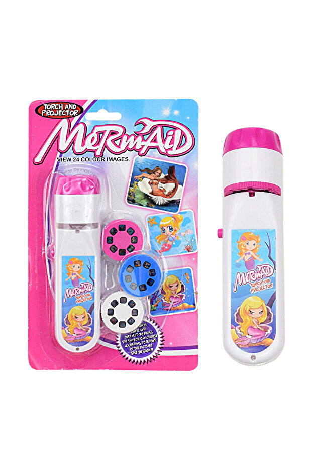 mermaid Children's Projector Story Machine Early Education Cognition Bedtime Story Lighting Pattern