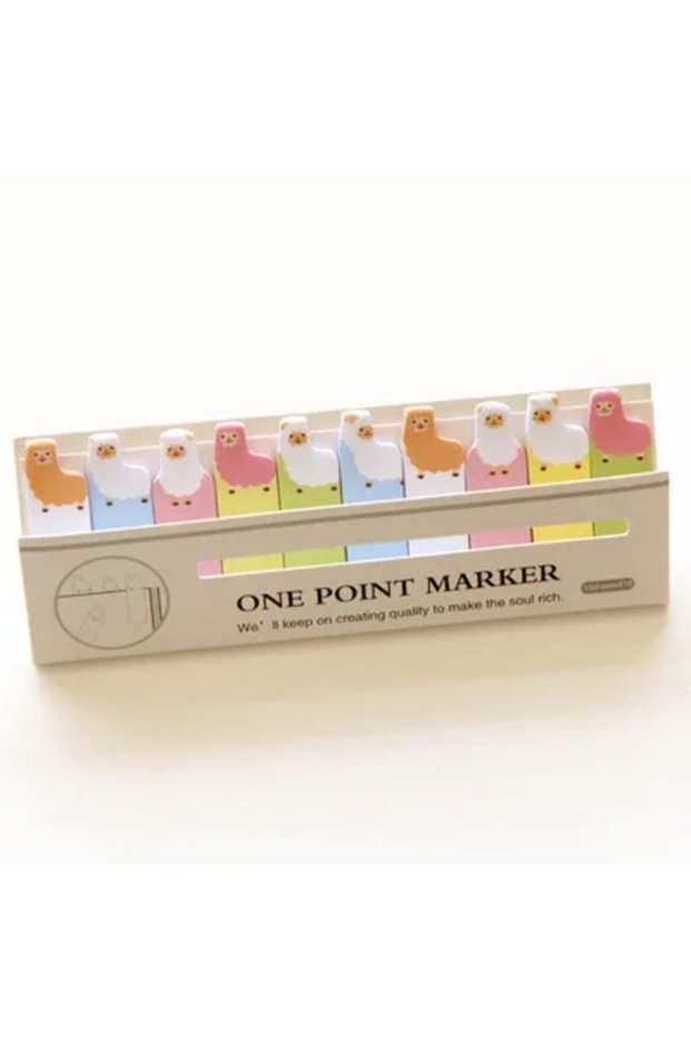 6 Korean Stationery Cartoon Animal Cute Sit N Times Paste Personality Mini Note Post Sticky Notes Cu