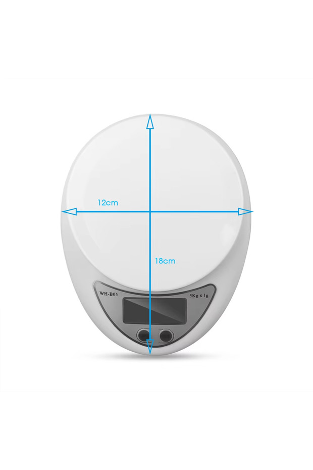 5kg Mini Electronic Scales Steelyard Portable Digital Scale LCD Kitchen Scales 5kg1g Postal Food Bal