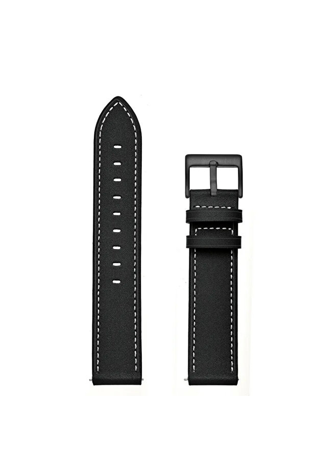 OnePlus Watch 3 Black 22mm Breathable Leather Strap For Watch 3 2 2R/ 46mm Bracelet Correa Watch 4
