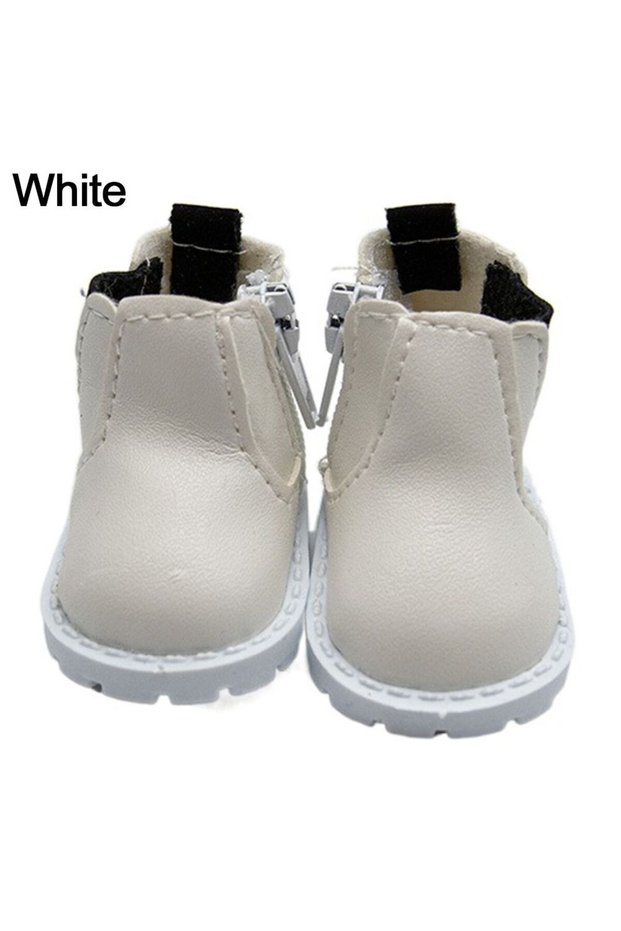 White 20cm Cotton Doll Shoes Clothes Accessories For 1/12 Dolls Casual Wear Boots Shoes Fashion Snea