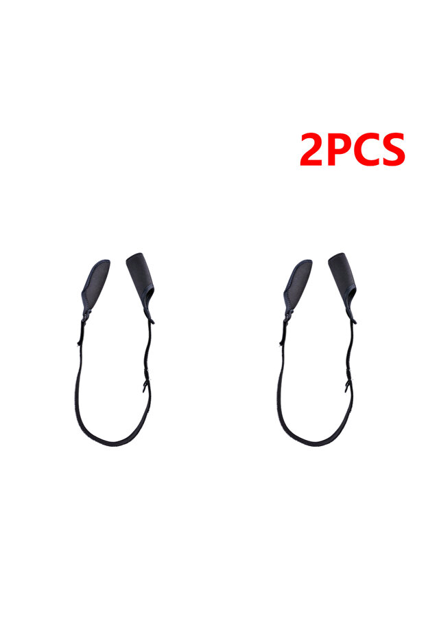 2pcs Fishing Rod Tie Pole Tip Cover Strap Fastener Sleeves Fishing Rod Strapping Wrap Pole Protector