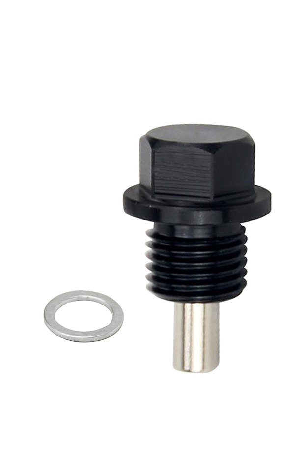 M14x1.5 black WLR - M12x1.5 M12x1.25 M14x1.5 Aluminum Magnetic Oil Drain Bolt Oil Sump Drain Plug Nu