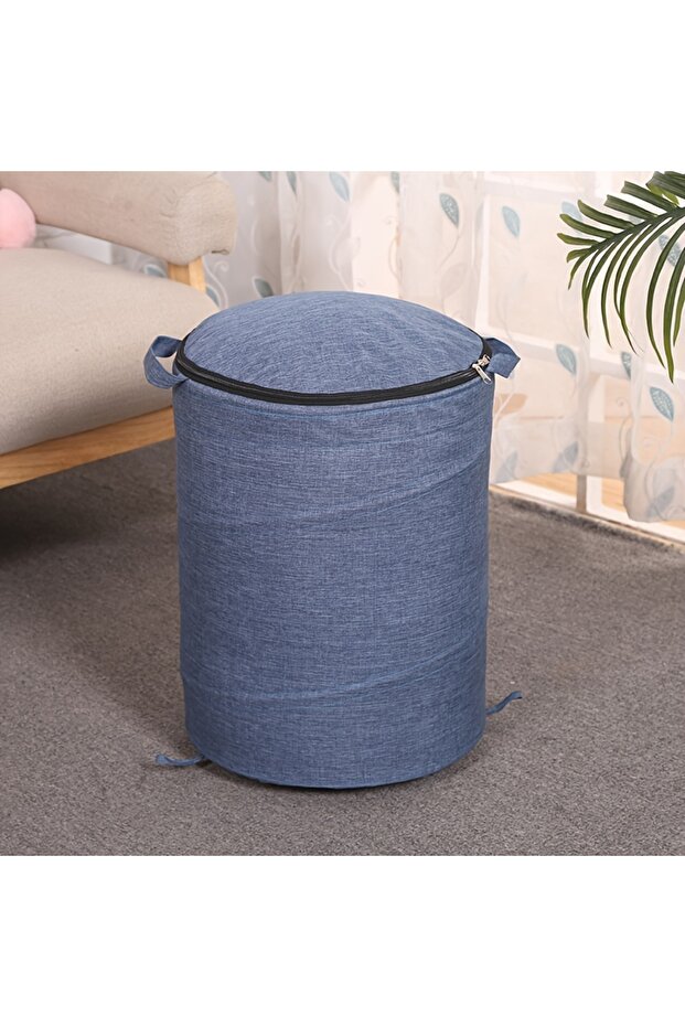 Blue Toy Storage Building Blocks Lego Children's Doll Storage Bag Large Detachable Quick Storage Gam