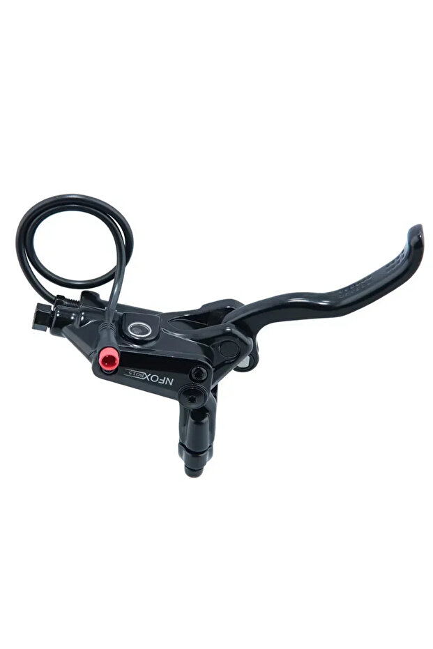 2PR NFOX B015 4-Piston Disc Hydraulic Brake E-bike Folding Mountain Bike Bicycle Power Off Black Red