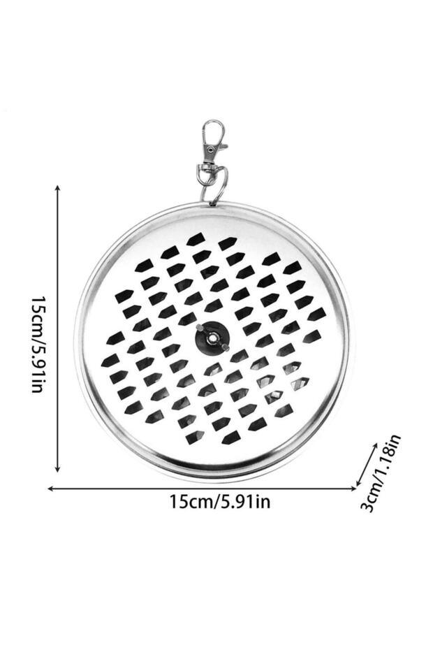 1PC Portable Mosquito Coil Holder Outdoor Fishing Camping Hangable Mosquito Coil Plate Insect Repell