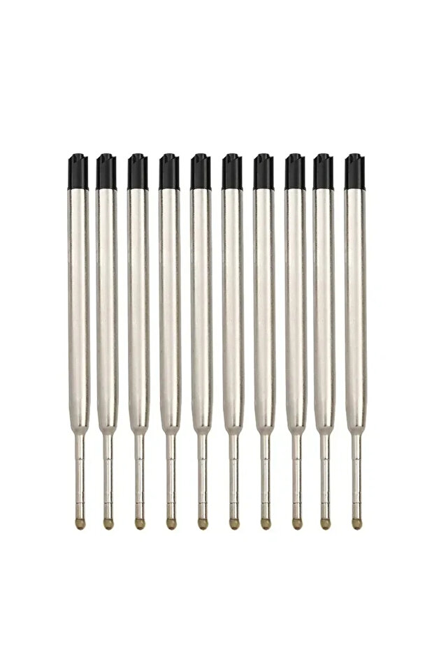 10 PCS Black 5/10/20/30pcs L:3.9 In Ballpoint Pen Refills for Parker Pens Medium Point blue Black In