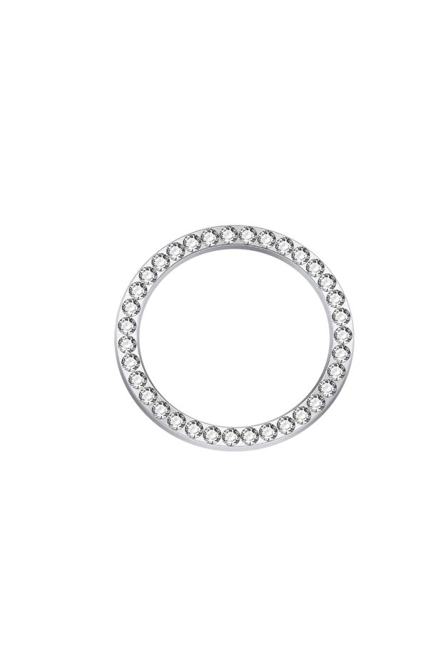 White Rhinestone Car One-Click Engine Start Stop Switch Button Cover Ignition Button Sticker Auto In