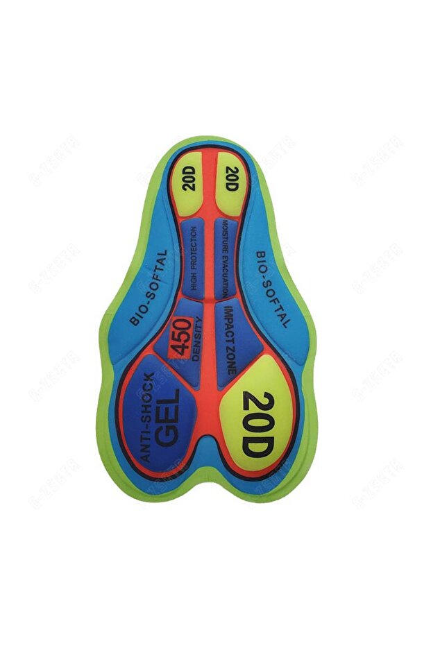 20D Men Cycling Gel Pad 9D Shockproof Pink Cushioned Pad Women Breathable Hole Riding Base Cushion 1