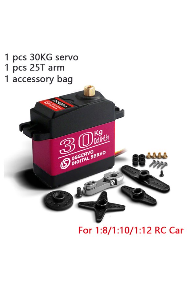 DS3230-180 1X Waterproof Servo 20Kg 25Kg 30Kg 35Kg 40Kg High Speed Servo Metal Gear Digital Servo RC