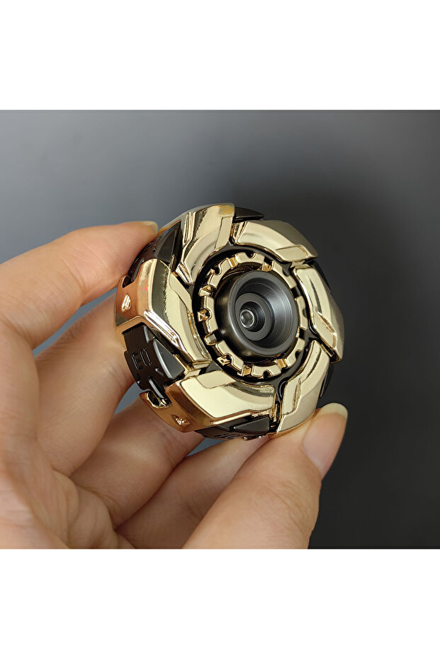 Gold EDC Fidget Sliders Open Armor Spinning TopFidget Toys Stress Relief For Adults Magnetic Meta