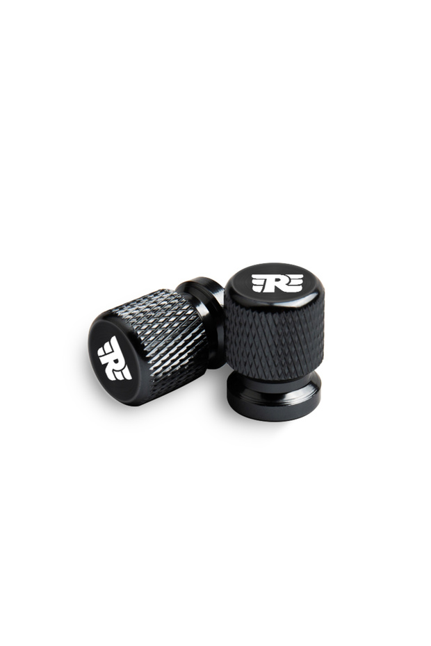 Black 2 Pcs Motorcycle Accessories For Royal Enfield Bullet Meteor Classic 350 500 Metal Tire Valve