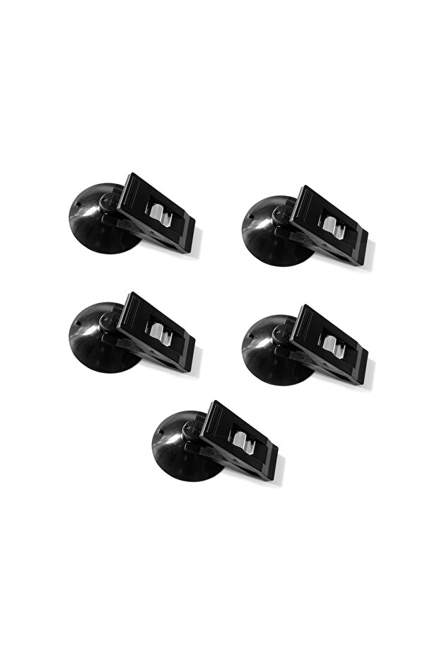 5pcs Black 10PCS Car Window Sucker Clips Hook Car Interior Plastic Clip Multifunctional Clip Cards S