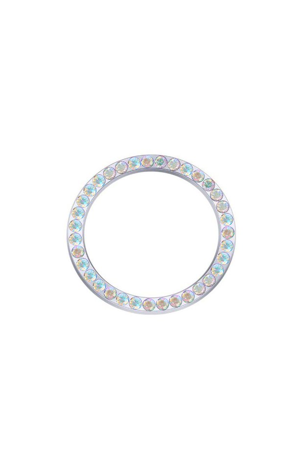 AB Rhinestone Car One-Click Engine Start Stop Switch Button Cover Ignition Button Sticker Auto Inter