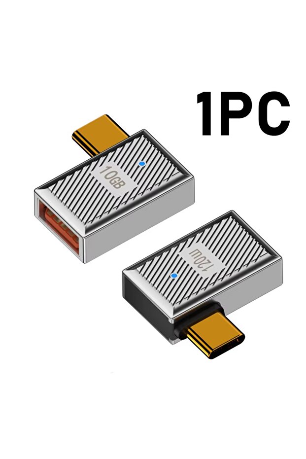 120 واط AM-CG CW 120 واط محول USB من النوع C OTG محول شحن سريع من USB A إلى USB C مزامنة بيانات بسرعة 10 جيجابت في الثانية