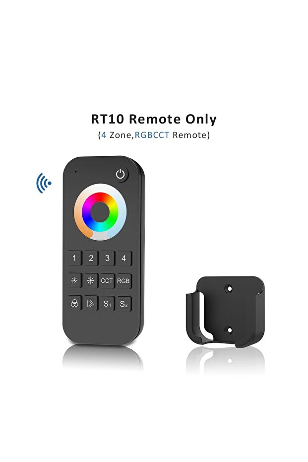 جهاز تحكم عن بعد RT10 رباعي المناطق MJJC WT5 Tuya Smart Life LED 12 فولت 24 فولت 5 في 1 RGBCCT LED شريط إضاءة