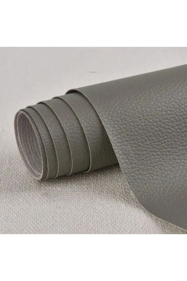 50x137cm Dark Grey Self-Adhesive DIY Self Adhesive PU Leather Repair Patches Fix Sticker for Sofa Ca