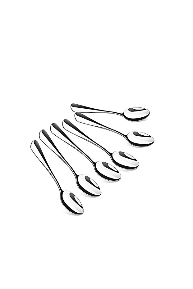 6pc Pointed spoon 12/6/1Pieces Of Espresso Spoon, 4.7 Inch Stainless Steel Mini Coffee Spoon Dessert