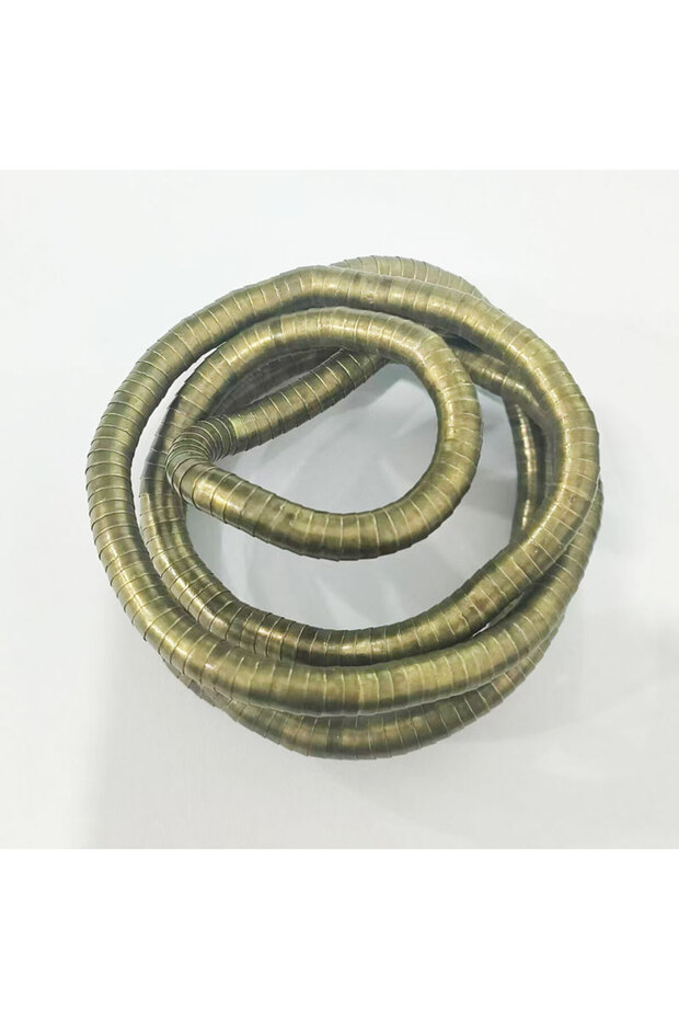 90cm bronze 6mm 90cm DIY Iron Bendable Flexible Twisted Snake Chain Necklace , 1pcs/pack