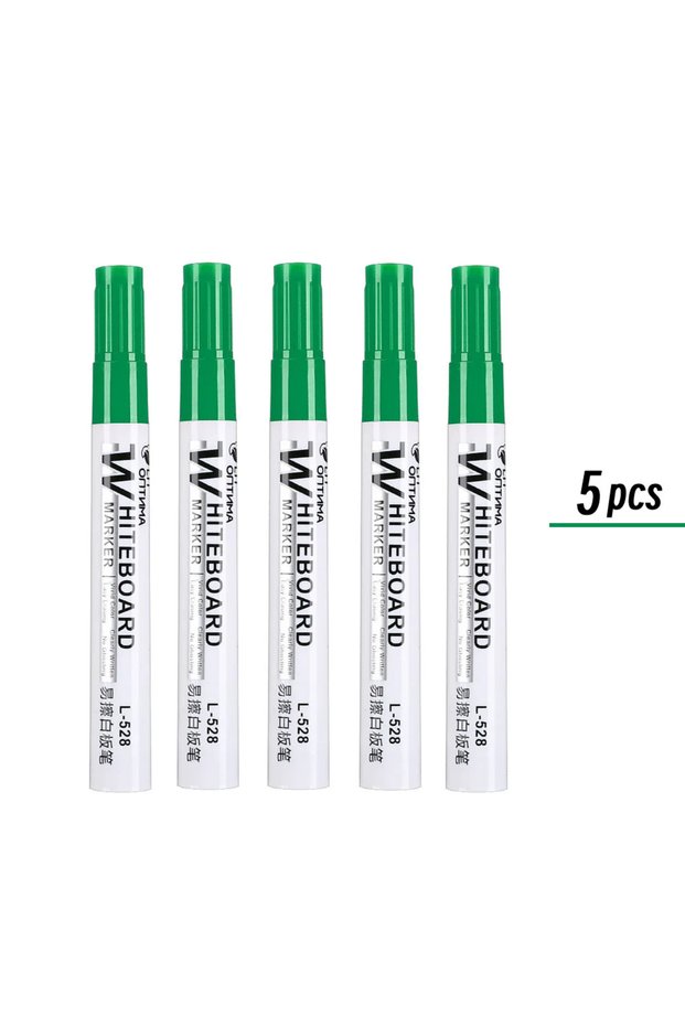 5 green 1/20pcs Erasable Whiteboard Marker Pen Blackboard Marker Teaching Chalk for Glass Ceramics O