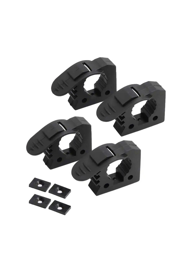 4 PCS Quick Fist Clamp For Mounting Equipment Tools ,Auto Offroad 4X4 Truck Trailer RV Boat ATV UTV