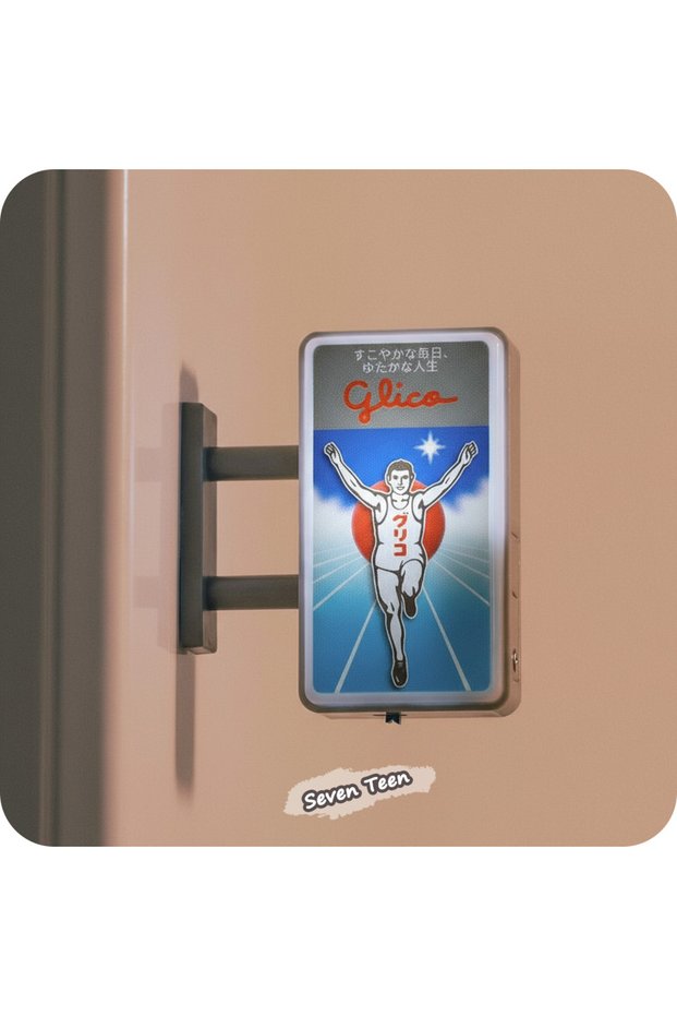 style 10 Japanese Cute Mini Light-up Refrigerator Magnet Travel Souvenir Family Mart Sign Attraction