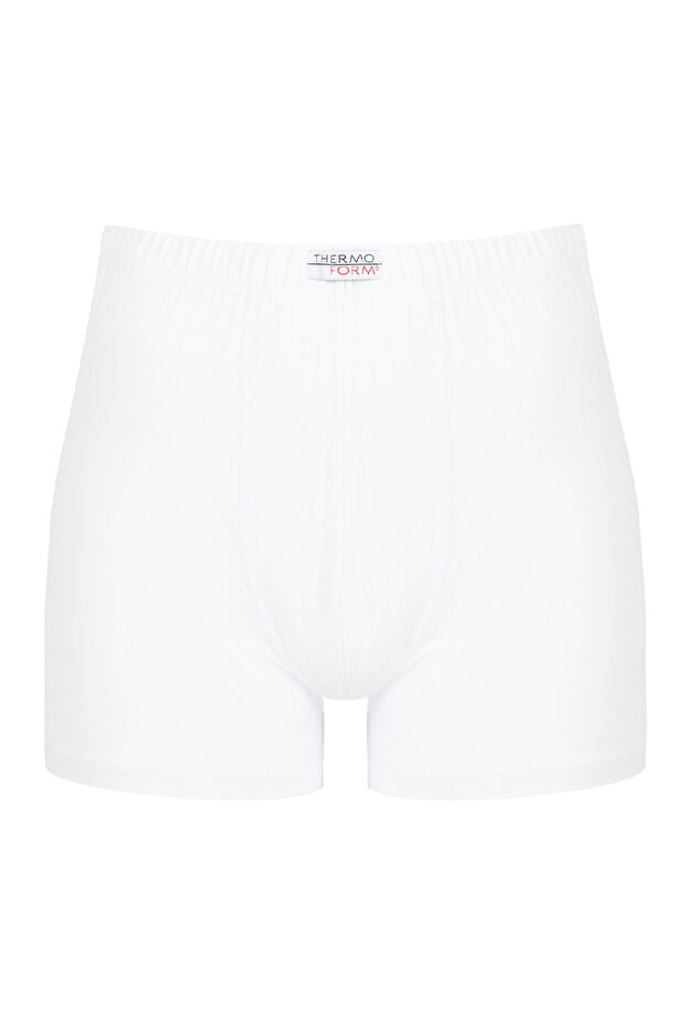Men's White Bamboo Shorts