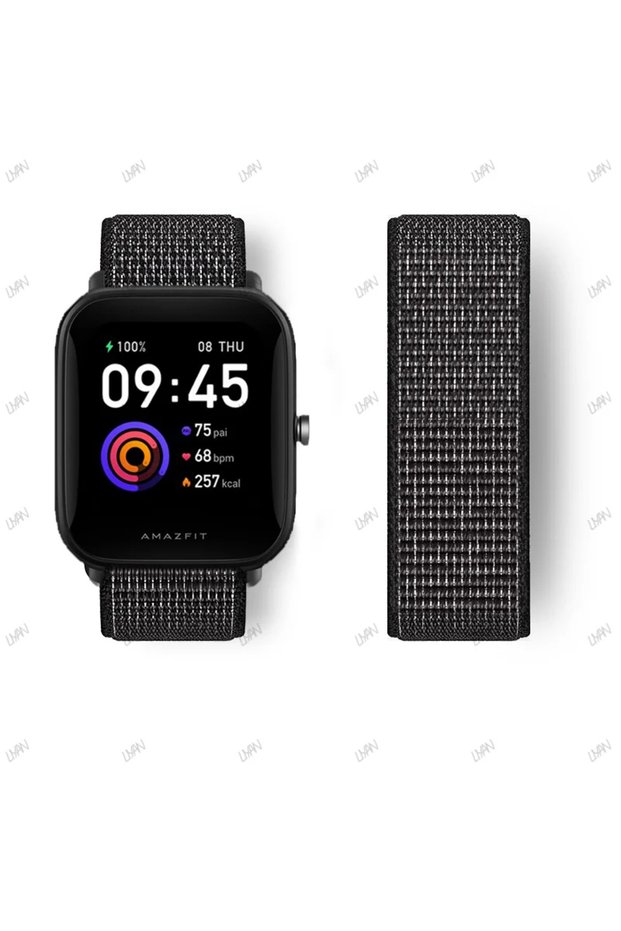 22mm watch band 21 Reflcctor Black 20mm/22mm watch band For GTR/GTS 4-3-2-2e/GTR 42mm-47mm/bip-U-S-