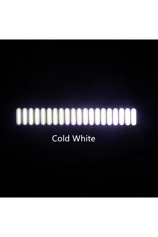 Cold White 20pcs/lot injection with lens COB LED module waterproof LED back light backlight for sign