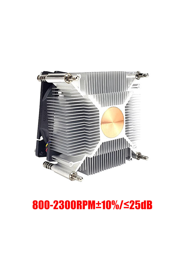 LGA2011-X79-X99-E5 black 2300Rpm 80MM CPU Air Cooler 4PIN PWM Cooling PC Radiator Fan for Intel 2011