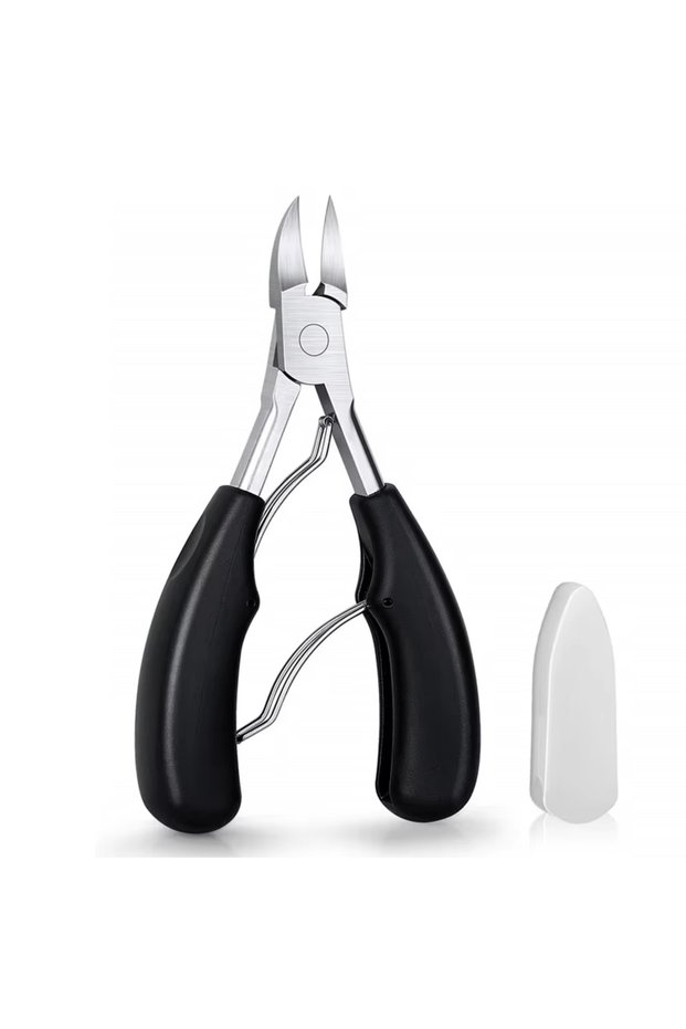 1pcs(Black) Nail Clippers Ingrown Toenail Podiatry Correction Nippers Cuticle Cutters Cut Paronychia