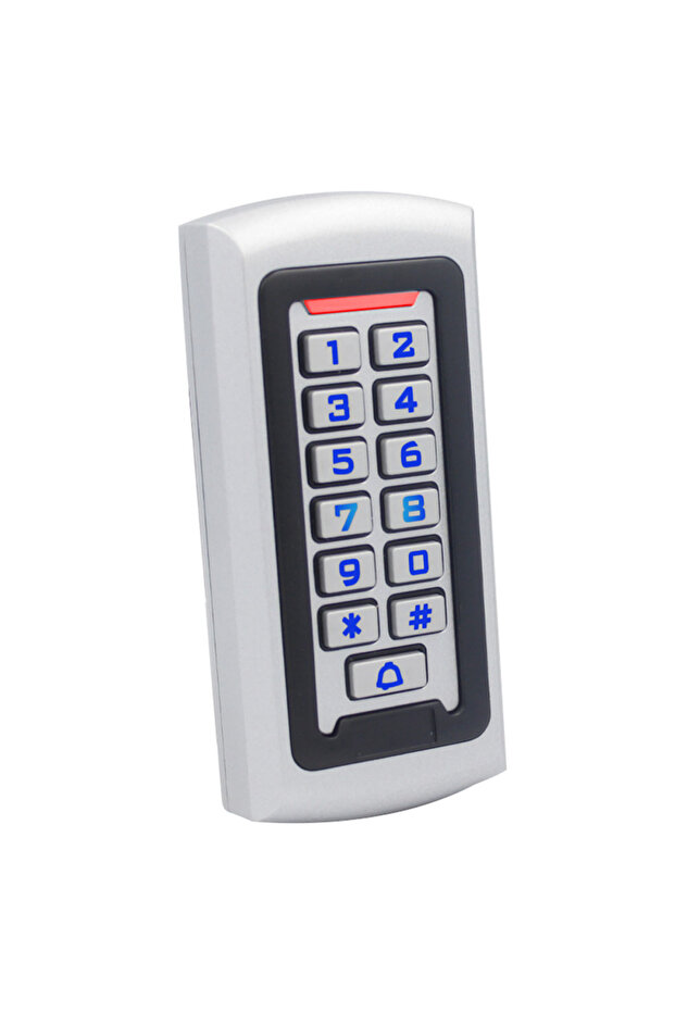 LKS601EM LED Backlight Metal Keypad Wiegand RFID Card Reader 125khz Access Control System Proximity