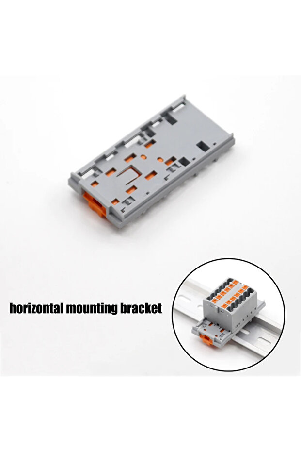Base Fixed Modular Wire Connectors Compact Splicing Lighting Push-in Multi Link Terminal Block 1 in