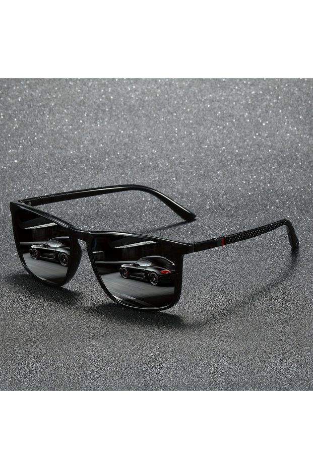 C4 2/3PCS NEW 2025 Square Polarized Sunglasses Anti Glare Sun Shades For Summer Party Vacation Trave
