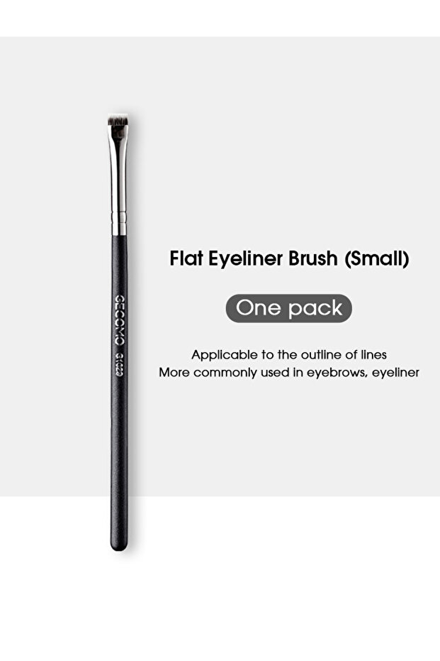 Small eyeliner brush Eyeliner brush eyebrow brush do not eat powder easy overhand blade flat head br