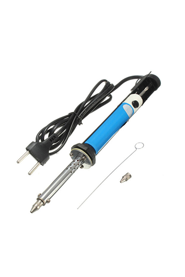 With EU Plug AC 110V/220V Electric Tin Suction Sucker Pen Soldering Iron 30W PCB Solder Suction Deso