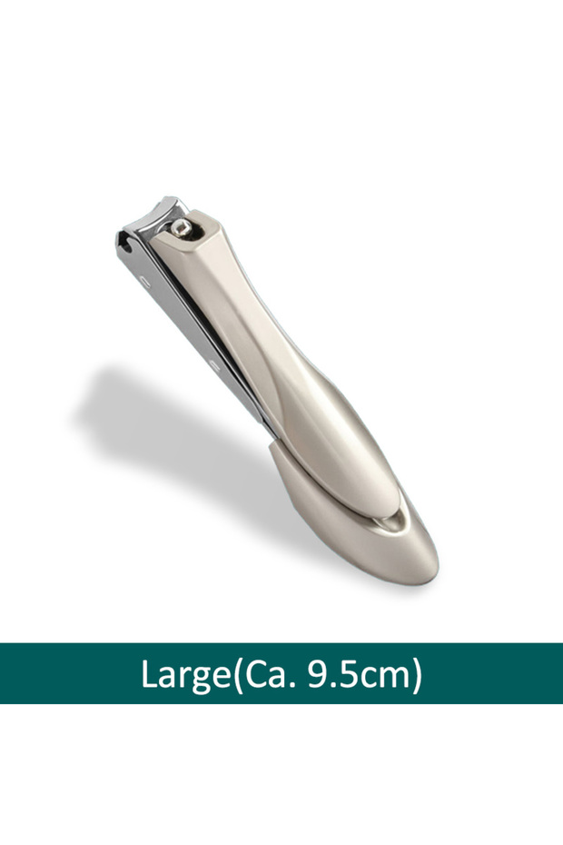 Large Nail Clippers Stainless Steel Anti Splash Fingernail Cutter Manicure Tools Bionics Design Nail